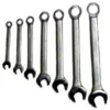 King Dick TKC7M 7 Piece Metric Combination Spanner Set 10-19mm