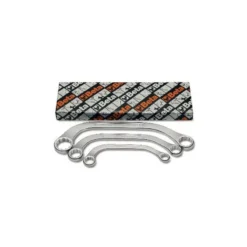 Beta 83AS/3 3 Piece Imperial Half Moon Crescent Curved Ring Spanner Wrench Set 7/16"-7/8"