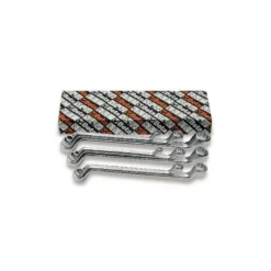 Beta 90AS/8 8 Piece Imperial Double End Deep Offset Ring Spanner Wrench Set 1/4"-1" AF