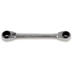 Beta 192 4 IN 1 Flat Bi Hex Double End Reversible Ratcheting Spanner Wrench 8 X 10 / 12 X 13mm