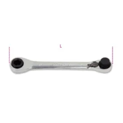 Beta 194 Reversible Ratcheting Bit Holder Spanner Wrench 1/4" X 5/16"