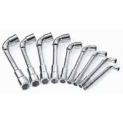 Facom 75.J9PB 9 Piece Metric Angled Socket Wrench Set 8-19mm