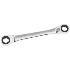 Expert By Facom E110943 4-in-1 Ratcheting Ring Spanner 8-10 / 12-13mm