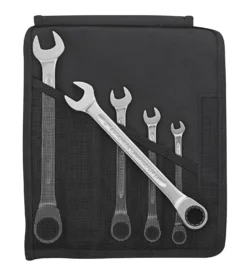 Stahlwille 17F/5 5 Piece Flat Ratchet Combination Spanner Set 8-19mm