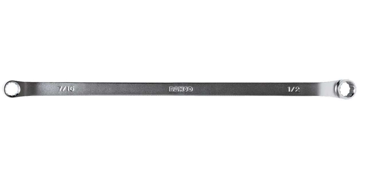 Bahco 44Z Extra Long Flat Double Ring Spanner 3/8" X 7/16" AF