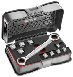 Facom 464.J1A 11 In 1 Ratchet Sanner /Socket Set