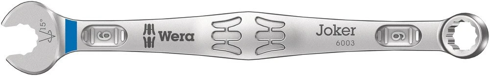 Wera 020198 JOKER 6003 Metric Ring Combination Spanner 6mm