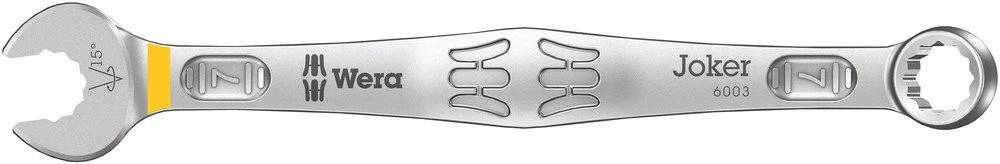 Wera 020199 JOKER 6003 Metric Ring Combination Spanner 7mm