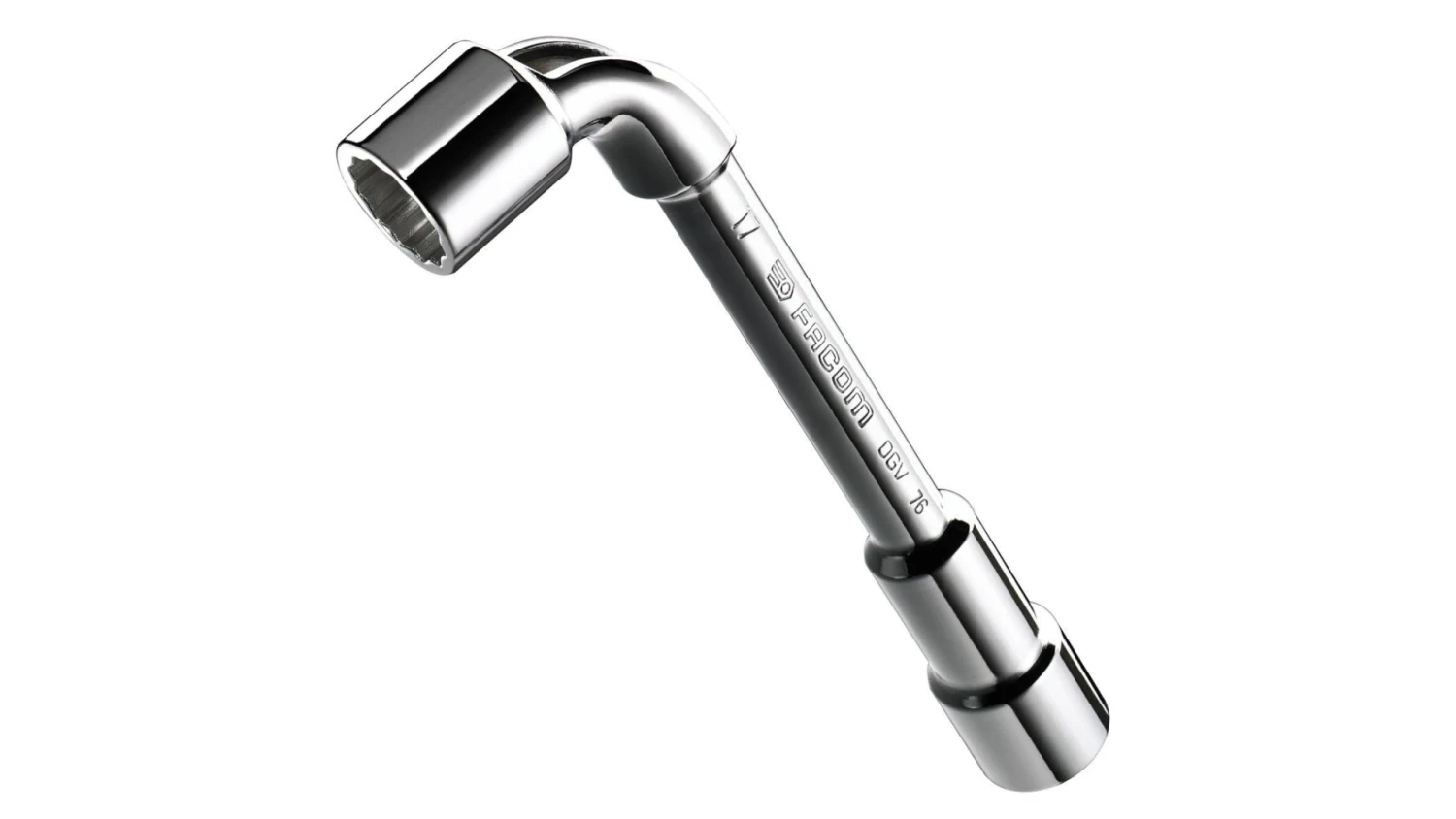 Facom 76.J5 5 Piece 12 Point Angled Socket Wrench Set 8-17mm - Image 2