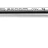 Facom 76.9 Angled L- Shaped Open-Socket Wrench - 9mm. 12 Point Sockets, With "Through Hole" On Short