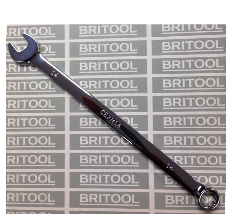Britool Hallmark CEXM17 Extra Long Combination Spanner 17mm - Image 2
