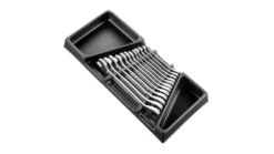 Facom MOD.467BJ12 12 Piece Metric Ratchet Combination Spanner Set 8-19mm Module Tray